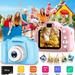 FungLam Kids Selfie Camera Kids Digital Camera with 32GB SD Card Toy Camera for 3-10 Year Old Boy (Blue)