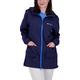 Deproc Active Damen Regenmantel Mit Kapuze Wasserdicht Wetterfest Windbreaker Übergangsjacke Lynn Women Regenjacke, Navy, 52 Große Größen EU