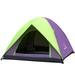 PRINxy Double Tent Camping Tent Outdoor Camping Outdoor Beach 3-4 People Double Tent Beach Rain Proof Fishing Easy Purple
