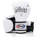 Fairtex BGV9 Mexican Style White Blue Palm Muay Thai Boxing Glove - Heavy Hitter