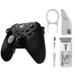 Microsoft - Elite Series 2 Wireless Controller for Xbox One Xbox Series X S - Black With Cleaning Electric kit Bolt Axtion Bundle Used