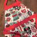 Disney Other | Disney Holiday Apron | Color: Green/Red | Size: Os