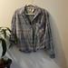 Free People Tops | Free People | Blue Plaid Button Down | Color: Blue/Purple | Size: M