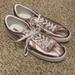 Converse Shoes | Brand New Womens Pink Shiny Converse Size 8 | Color: Pink/White | Size: 8