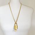 Louis Vuitton Jewelry | Louis Vuitton Lock And Key Set On Chain Necklace #322 | Color: Gold | Size: 23" Chain