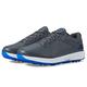Skechers Herren Mens Shoe-GO Golf Elite 5 GF Sneaker, Grey Synthetic/Blue Trim, 47 EU