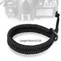 A0KB – bracelet de poignet pour appareil photo corde d'alpinisme souple et confortable