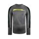 Under Armour HeatGear Fitted Top Long Sleeve Grey Mens Training Top 1306386 001 Nylon - Size X-Large