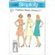 Simplicity 7026 Misses 70S Princess Dress Vintage Sewing Pattern Bust 36