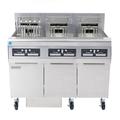 Frymaster FPRE314 Commercial Electric Fryer - (3) 50 lb Vats, Floor Model, 240v/3ph, Stainless Steel