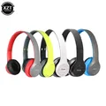 Casque sans fil compatible Bluetooth 5.0 écouteur avec carte mémoire TF casque AudiEco o FM pour