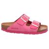 Pantolette ROHDE "Alba", Damen, Gr. 42, pink, Leder, klassisch, Schuhe, Keilabsatz, Sommerschuh, Hausschuh mit zwei Schnallenverschlüsse