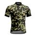 kingque Summer Men s Camouflage Style Cycling Jersey Short Sleeve Mountain Bike Road Breathable Reflective Bicycle Shirt Bike Team Clothes Quick Dry 2XS - 6XL