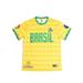 Brazil International Team Men s Headgear Classics 1990 World Cup Soccer Jersey (X-Large Yellow)
