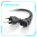 KONKIN BOO Compatible AC Power Cord Cable Plug Replacement for American UCD-200 CDI 500 CDI 300 Audio Professional CD MP3 MIDI Player DJ Mixer SYSTEM