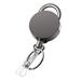 2X Retractable Badge Reel Belt Clip Keychain Lanyard for ID Card Name Tag Holders Keys Set