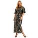 Plus Size Women's Sequin Midi Dress by June+Vie in Grey (Size 22/24)