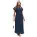 Plus Size Women's Lace Maxi Dress by Jessica London in Navy (Size 16 W)