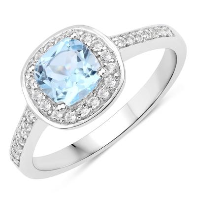 Rafaela Donata Ring Sterling Silber Blautopas in 54 Damen Image