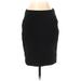 J. by J.Crew Casual Skirt: Black Solid Bottoms - Women's Size 4