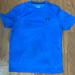 Under Armour Shirts | Mens Large Under Armor Heat Gear Shirt Aqua Blue | Color: Blue | Size: L