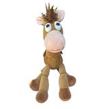 Disney Toys | Disney Parks Toy Story Bullseye Plush Stuffed Animal 20 Inch Large Horse Floppy | Color: Tan/White | Size: 20”