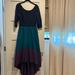 Anthropologie Dresses | Anthropologie Midi Dress Hutch M | Color: Blue/Purple | Size: M