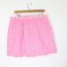 Lilly Pulitzer Skirts | Lilly Pulitzer Gingham Mimosa Skirt Women Fiesta Pink Plaid Pockets Xl | Color: Pink/White | Size: Xl