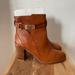 Coach Shoes | Coach Leather Booties | Color: Brown | Size: 8.5