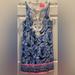 Lilly Pulitzer Dresses | Lilly Pulitzer Embroidered Dress | Color: Blue/Pink | Size: 6