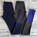 Athleta Pants & Jumpsuits | Athleta || Set/2 Womens Pli Workout Tights Navy Blue & Dark Gray || Xs | Color: Blue/Gray | Size: Xs