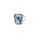 Dunoon Cairngorm Fine Bone China Mug Collection-Blobs! Blue