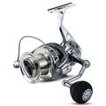 Matymats Big Fishing Reels 8000, Freshwater Spinning Fishing Reel, Long Distance Spinning Reels, Big Game Fishing Reel for Bass Trout Pike Catfish Carp Fishing, 14+1BB, 30LBs Max Drag, 4.1:1