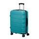 American Tourister Air Move Spinner M Suitcase, 66 cm, 61 L, Turquoise (Teal), Turquoise (Teal), M (66 cm - 61 L), Case