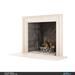 Los Angeles Cast Stone Monterey Fireplace Surround in Brown | 53 H x 65 W x 7 D in | Wayfair LACS-FM-MONTEREY-1