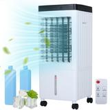 SHCKE Portable Air Conditioner Evaporative Air Cooler Portable Air Conditioner with with Fan & Dehumidifier for Home School Office Indoor with Remote