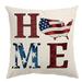 Njshnmn Patriotic Day 4th Of July Pillow Covers Outdoor Square Pillow Cover 18Ã—18 Multicolor