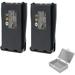 Rechargeable Walkie Talkie y Replacement 1500 mAh Li-ion y Pack with Case for Baofeng BF-888S Arcshell