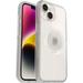 OtterBox + Pop Symmetry Clear Series Case for iPhone 14 & iPhone 13 Only - Non-Retail Packaging - Clear