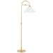 Mitzi Sang 64.5" High Brass and Soft White Floor Lamp