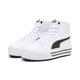 Sneaker PUMA "Kaia 2.0 Mid Sneakers Damen" Gr. 38.5, schwarz-weiß (white black) Schuhe Schnürstiefeletten