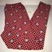 Lularoe Pants & Jumpsuits | Lularoe Leggings Americana ‘17 Stars & Polka Dots Red White & Blue Sz Tc Nwt | Color: Blue/Red | Size: 1x