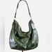 Coach Bags | Bag Show 19 Rare Euc Coach Olive Green Optic Art Leather Shoulder Bag No. 17877 | Color: Green | Size: Os