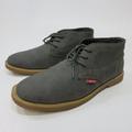 Levi's Shoes | Levi's Nubuck Leather Chukka Boots Footwear Men's Shoes Sz 8.5 | Color: Gray | Size: 8.5