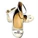 Michael Kors Shoes | Michael Michael Kors Zaylee Signature Logo Ballet Flats Mls10231c, Girls Size 3. | Color: Cream/Gold | Size: 3g