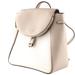 Kate Spade Bags | Lightly Used! Kate Spade New York Women's Leila Leather Medium Flap Backpack. | Color: Cream/Tan | Size: 9.5"H X 9.25"W X 4.75"D Handle Drop: 2"
