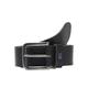 JACK & JONES Legerer Echtleder Gürtel Klassischer Leather Belt mit Löcher JACFLAG Leather Belt 4 cm NOOS