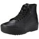 Vans Damen Filmore Hi Tapered Platform ST Sneaker, Tumble Black/Black, 40 EU