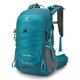 SKYSPER Rucksack 35L Hiking Backpack, Lightweight Travel Backpack Waterproof Camping Backpack for Men Women(Teal)