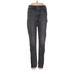 Levi's Jeans - Mid/Reg Rise Skinny Leg Denim: Gray Bottoms - Women's Size 26 - Dark Wash